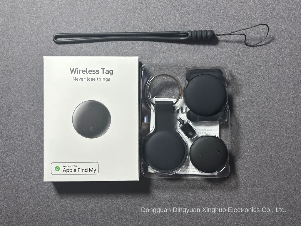 Waterproof Anti-Lost Tracker Compatible with Find My for Pet Locator, Alternative to Airtag