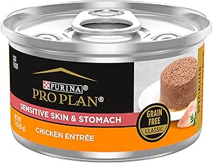 Pro Plan Sensitive Grain Free Chicken Pate Cat Food 3oz