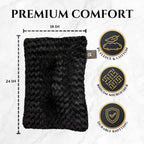 Cozy Canine Plush Dog Bed for Small & Medium Dogs