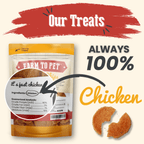 Chicken Chips for Dogs | All-Natural Single-Ingredient Dog Treats