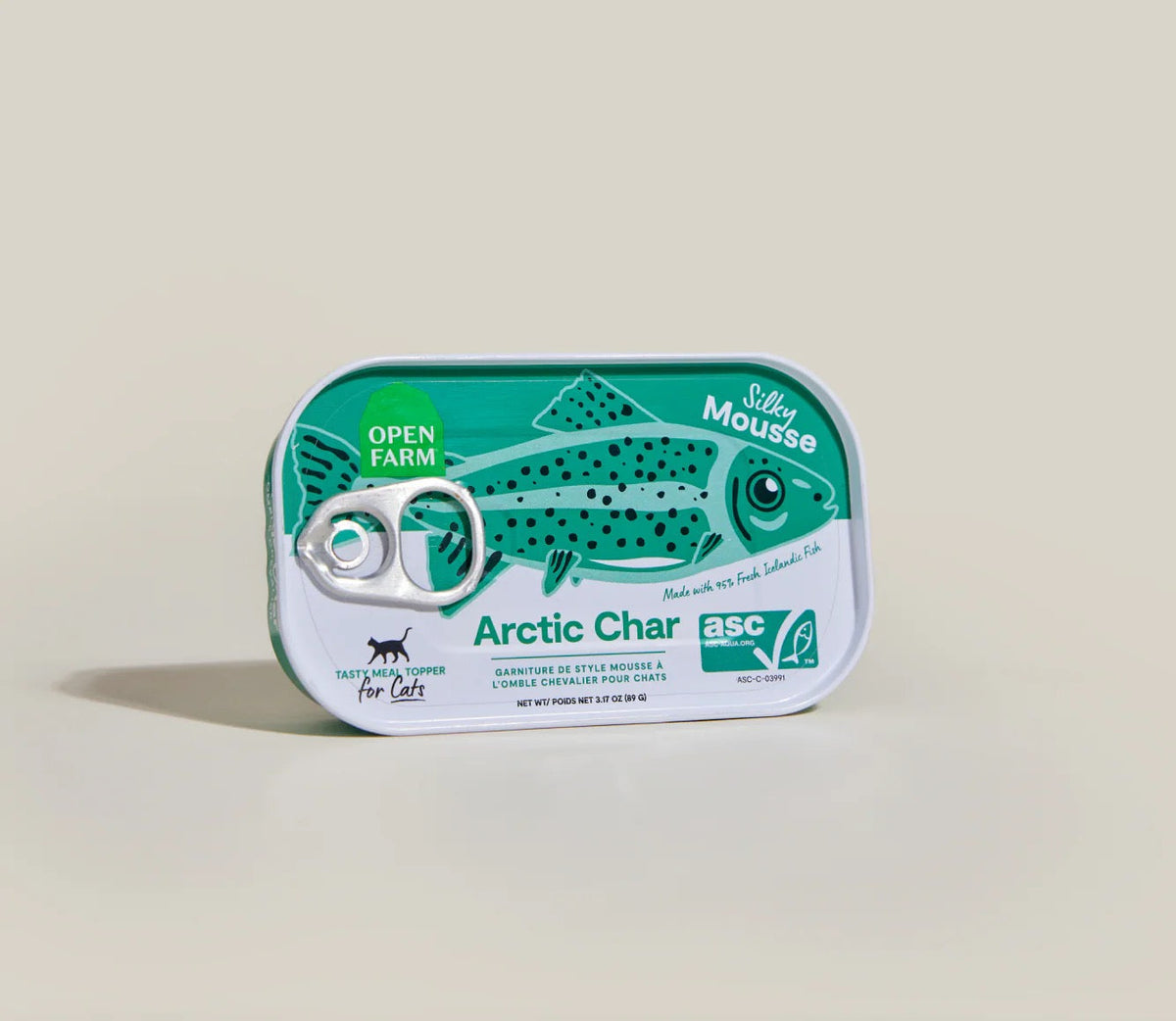 Open Farm Grain Free Arctic Char Topper for Cats (3.17oz)