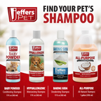 Jeffers Pet Tearless All-Purpose All-Natural Coconut Oil Shampoo for Dogs & Cats