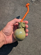 The Boom Ball Rubber Dog Chew Toy
