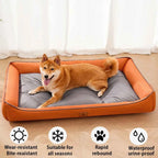 Large Waterproof Dog Bed – Cooling Pet Mat for All Season Use