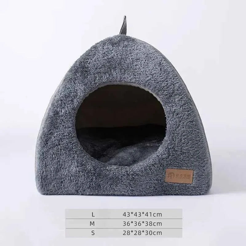 Warm and Cozy Cat Cave Bed for Privacy