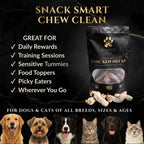 Freeze-Dried Chicken Neck Dog Treats