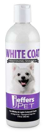 Jeffers Pet White Coat Whitening Dog & Cat Shampoo